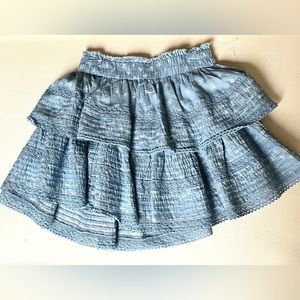 Aerie Blue Paisley XS Skirt